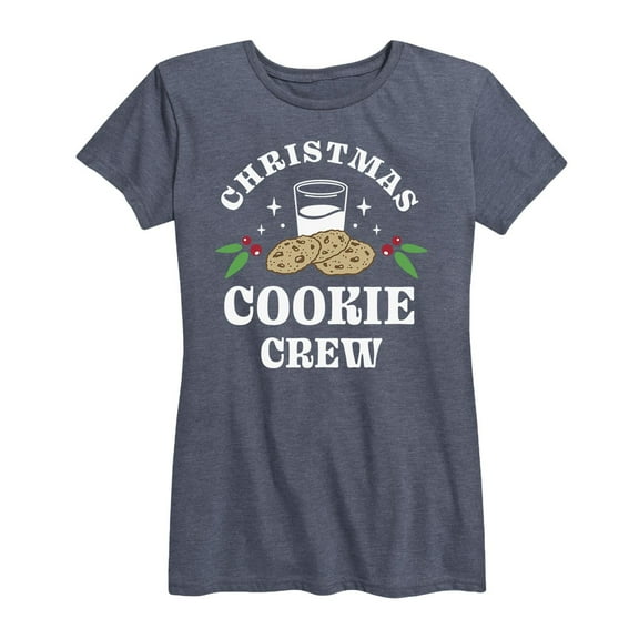 Instant Message - Christmas Cookie Crew - Women's Short Sleeve Graphic T-Shirt