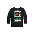 thumbnail image 1 of Instant Message - Christmas Cookie Gigis - Youth Long Sleeve Tee, 1 of 5