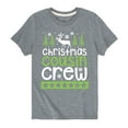 thumbnail image 1 of Instant Message - Christmas Cousin Crew - Toddler And Youth Short Sleeve Graphic T-Shirt, 1 of 5