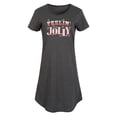 thumbnail image 1 of Instant Message - Christmas - Feelin' Jolly - Women's Any Way Dress, 1 of 6