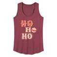 thumbnail image 1 of Instant Message - Christmas - Ho Ho Ho Ornament - Women's Racerback Tank Top, 1 of 6