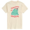 thumbnail image 1 of Instant Message - Christmas Is Magical - Men's Short Sleeve Graphic T-Shirt, 1 of 5
