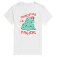 thumbnail image 1 of Instant Message - Christmas Is Magical - Men's Short Sleeve Graphic T-Shirt, 1 of 5