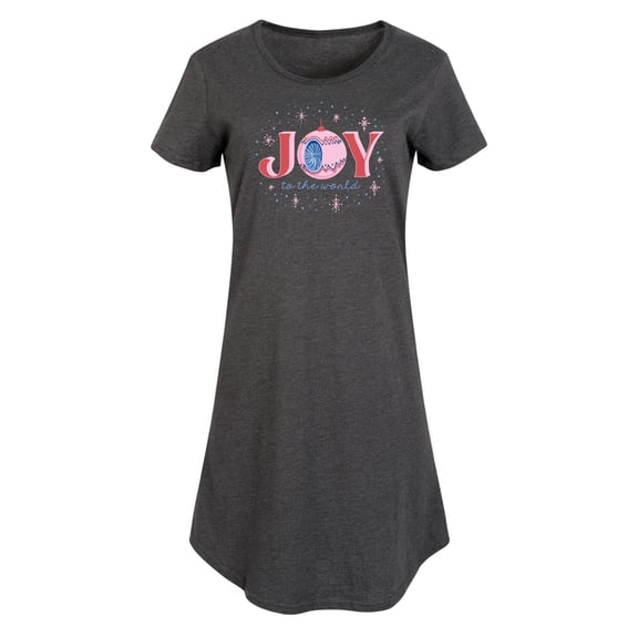Instant Message - Christmas - Joy To The World Sparkle - Women's Any Way Dress