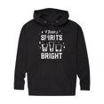 thumbnail image 1 of Instant Message - Christmas Mixing Spirits Bright - Men's Pullover Hooded Fleece Sweatshirt, 1 of 6