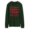 thumbnail image 1 of Instant Message - Christmas Prep Team - Men's Long Sleeve Graphic T-Shirt, 1 of 4
