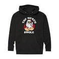 thumbnail image 1 of Instant Message - Christmas Santa Claus North Swole - Men's Pullover Hooded Fleece Sweatshirt, 1 of 6