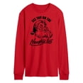 thumbnail image 1 of Instant Message - Christmas See You On The Naughty List - Men's Long Sleeve T-Shirt, 1 of 4