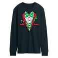 thumbnail image 1 of Instant Message - Christmas Tuxedo - Men's Long Sleeve T-Shirt, 1 of 5