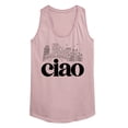 thumbnail image 1 of Instant Message - Ciao - Women's Racerback Tank Top, 1 of 6