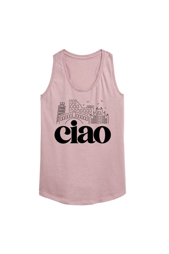 - Ciao - Women's Racerback Tank Top