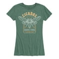 thumbnail image 1 of Instant Message - Cicadas Brood X Tour - Women's Short Sleeve Graphic T-Shirt, 1 of 5