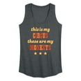 thumbnail image 1 of Instant Message - Circus My Monkeys - Women's Racerback Tank Top, 1 of 6