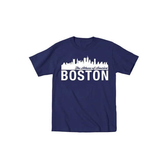 Instant Message - City Skyline BOSTON-TODDLER SHORT SLEEVE TEE-2T