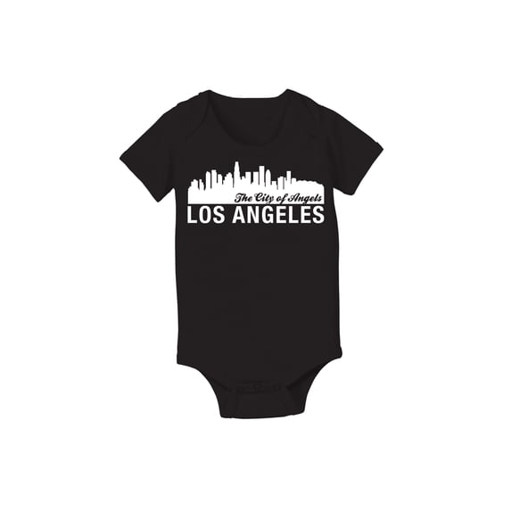 Instant Message - City Skyline LOS ANGELES - Infant One Piece