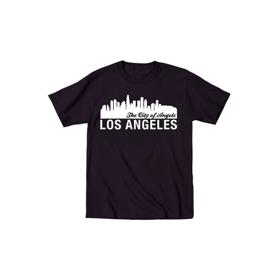 Instant Message - City Skyline LOS ANGELES-TODDLER SHORT SLEEVE TEE-3T