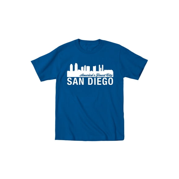 Instant Message - City Skyline SAN DIEGO-TODDLER SHORT SLEEVE TEE-2T