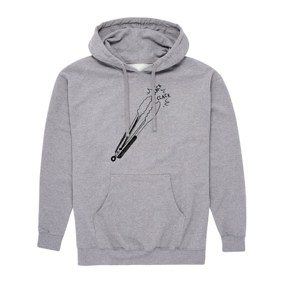 Instant Message - Clack Clack - Men's Pullover Hooded Fleece Sweatshirt