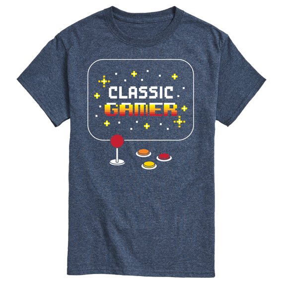 Instant Message - Classic Gamer - Retro Arcade - Men's Short Sleeve Graphic T-Shirt