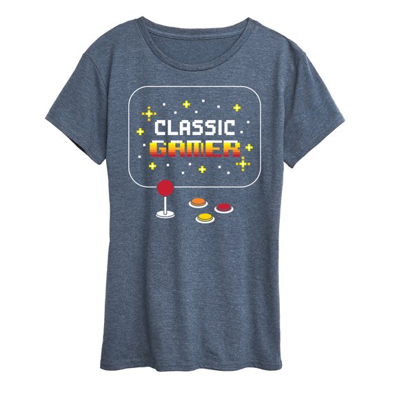 Instant Message - Classic Gamer - Women's Short Sleeve Graphic T-Shirt