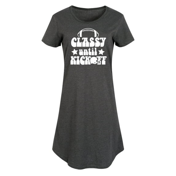 Instant Message - Classy Until Kickoff - Women's Any Way Dress