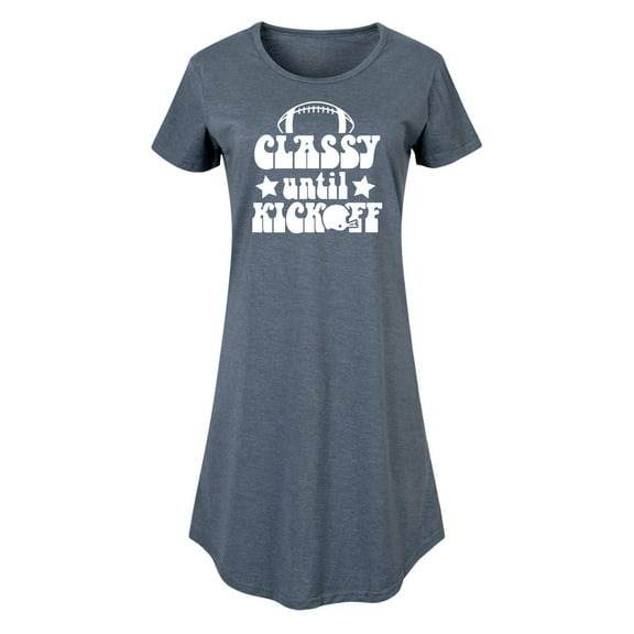 Instant Message - Classy Until Kickoff - Women's Any Way Dress