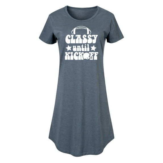 Instant Message - Classy Until Kickoff - Women's Any Way Dress