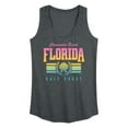thumbnail image 1 of Instant Message - Clearwater Beach - Women's Racerback Tank Top, 1 of 6