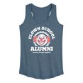 thumbnail image 1 of Instant Message - Clown School Alum - Women's Racerback Tank Top, 1 of 6