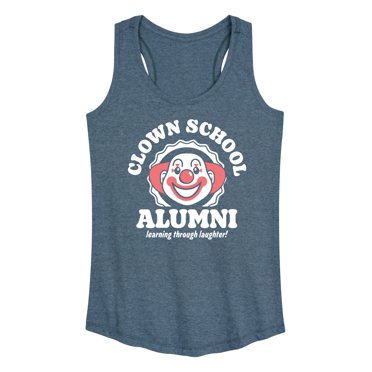 Instant Message - Clown School Alum - Women's Racerback Tank Top