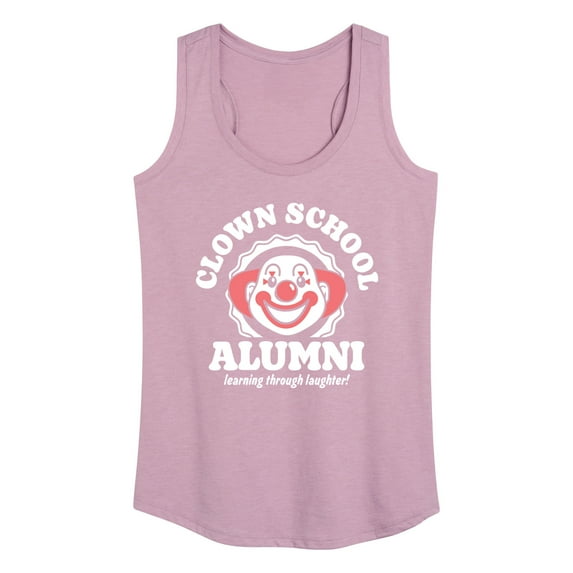 Instant Message - Clown School Alum - Women's Racerback Tank Top