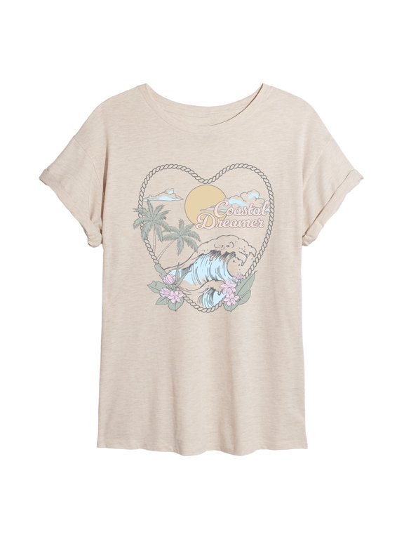 - Coastal Dreamer Women's Relaxed Fit T-Shirt