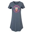 thumbnail image 1 of Instant Message - Coffee Lover - Caffeinate & Procrastinate - Women's Any Way Dress, 1 of 6