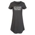 thumbnail image 1 of Instant Message - Coffee Lover - Love Yourself Like Iced Coffee - Women's Any Way Dress, 1 of 6