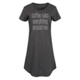 thumbnail image 1 of Instant Message - Coffee Rules Everything  - Women's Any Way Dress, 1 of 6