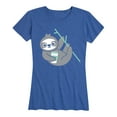 thumbnail image 1 of Instant Message - Coffee Sloth - Women's Short Sleeve Graphic T-Shirt, 1 of 5