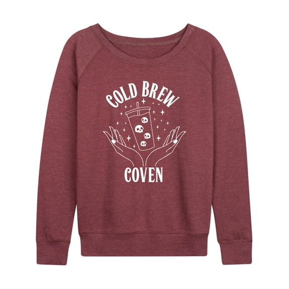 Instant Message - Cold Brew Coven - Women's Lightweight French Terry Long Sleeve Shirt