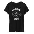 thumbnail image 1 of Instant Message - Cold Brew Coven - Women's Short Sleeve Graphic T-Shirt, 1 of 6