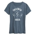 thumbnail image 1 of Instant Message - Cold Brew Coven - Women's Short Sleeve Graphic T-Shirt, 1 of 6