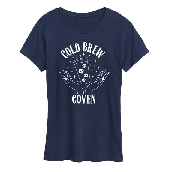 Instant Message - Cold Brew Coven - Women's Short Sleeve Graphic T-Shirt