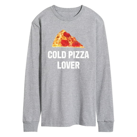 Instant Message - Cold Pizza Lover - Men's Long Sleeve T-Shirt