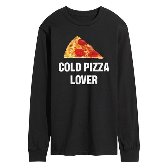 Instant Message - Cold Pizza Lover - Men's Long Sleeve T-Shirt