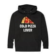 thumbnail image 1 of Instant Message - Cold Pizza Lover - Men's Pullover Hooded Fleece Sweatshirt, 1 of 6