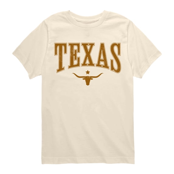 Instant Message - Collegiate Texas Short Sleeve Graphic T-Shirt