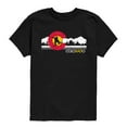 thumbnail image 1 of Instant Message - Colorado Flag Snowboarder - Youth Short Sleeve Graphic T-shirt, 1 of 5