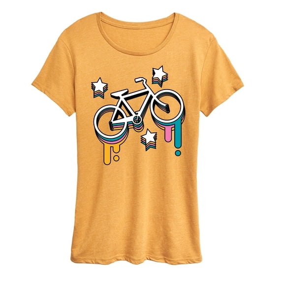 Instant Message - Colorful Bike - Women's Short Sleeve Graphic T-Shirt