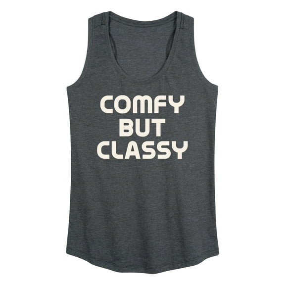 Instant Message - Comfy But Classy - Women's Racerback Tank Top