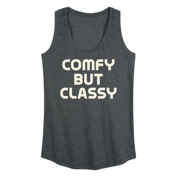 Instant Message - Comfy But Classy - Women's Racerback Tank Top