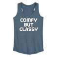 thumbnail image 1 of Instant Message - Comfy But Classy - Women's Racerback Tank Top, 1 of 6