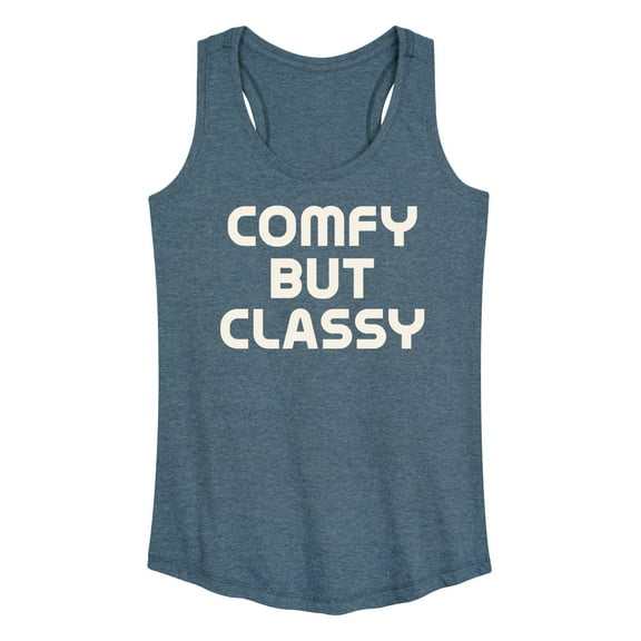 Instant Message - Comfy But Classy - Women's Racerback Tank Top